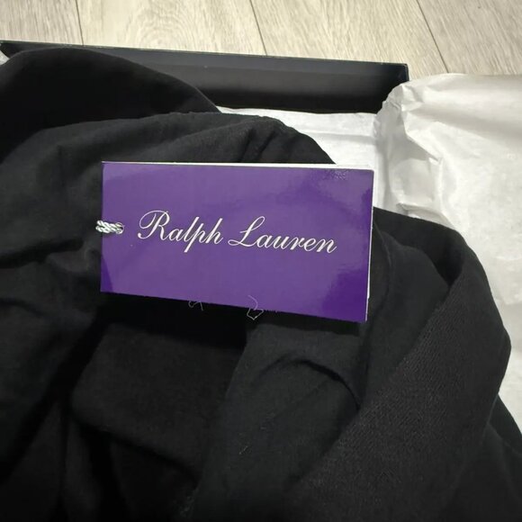 Ralph Lauren Purple Label Pullover Hoodie Black - Picture 7 of 7